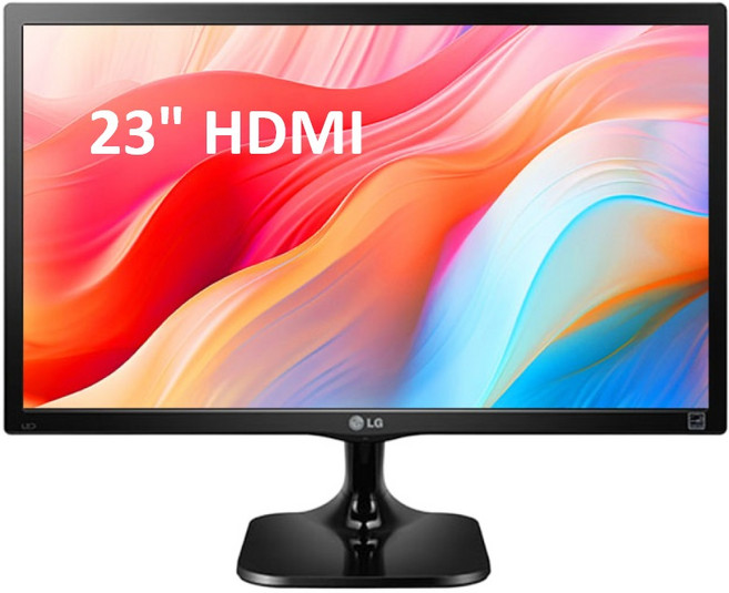 LG 엘지 삼성 DELL HP 중소 중고모니터 20 22 23 24 27인치 LED모니터 게임용 CCTV용 사무용, 23인치 HDMI 삼성/엘지/HP/DELL