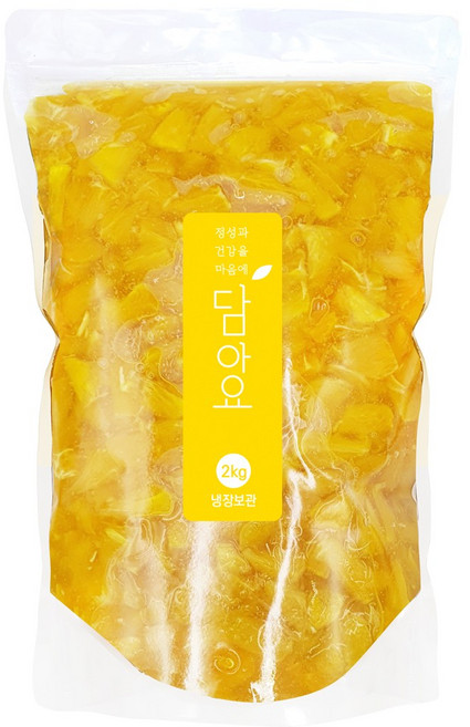 담아요 수제 오렌지청(큐브) 정백당, 2kg, 1개