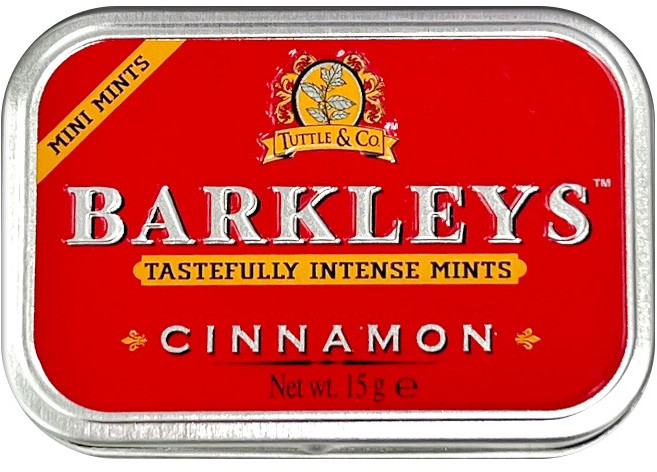 바클리즈 무설탕 미니 시나몬틴 15g, 1개
