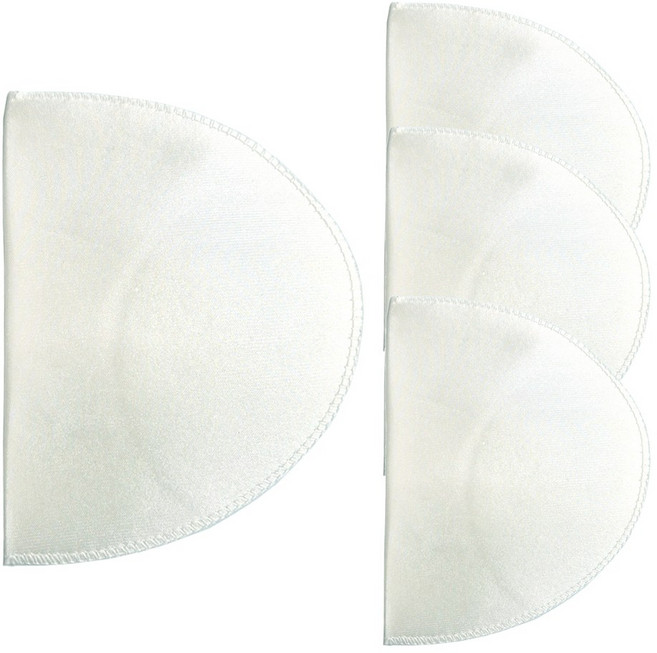 보드레 어깨패드 싸개패드 어깨뽕 자켓 코트 어깨라인, 2개, 화이트 10mm/1쌍