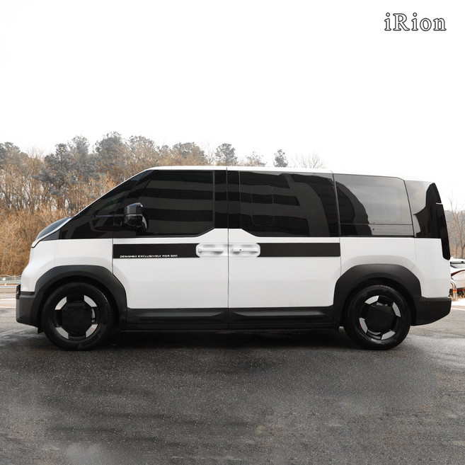 아이리온 PV5 호환 차량 용품 도어가드 문콕방지 튜닝, 블랙, 1세트