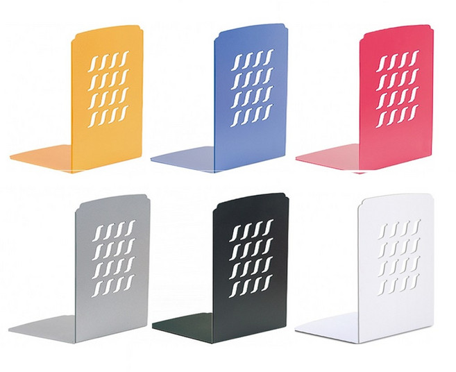 아카데미 북앤드 북스탠드 책받침 정리함 중 L형 MB-102 120x130x170mm 문구 사무용품, 아카데미 북앤드 중 화이트 L형, 아카데미 북앤드 중 화이트 L형