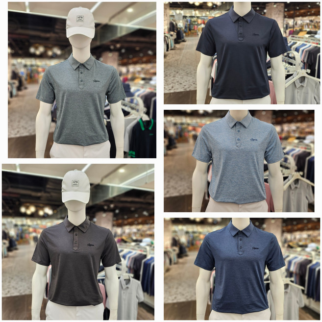 슈페리어골프 남성 투톤 냉감소재 25SS기획 반팔 여름 티셔츠 NC청주 IMJFTTY201 #골프티 #단체티 #남성티