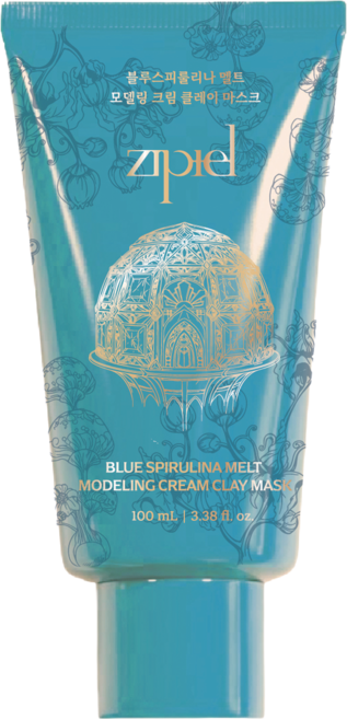 지피엘 블루스피룰리나 멜트 모델링 크림 클레이 마스크 100ml, 1개, 1개입