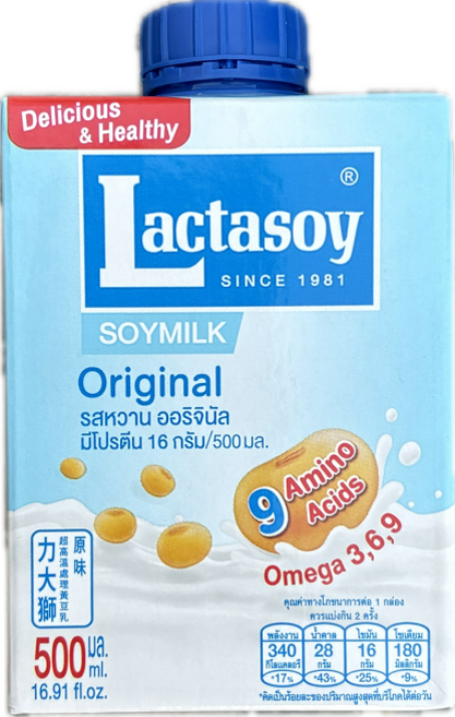 락타소이 두유 500ml, 3개