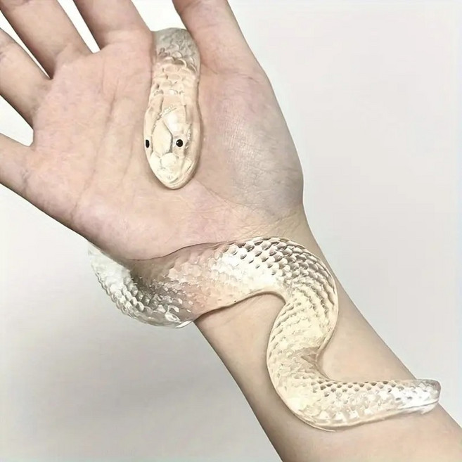 투명 뱀 말랑이 스퀴시 슬라임 모찌 주물럭 스트레스볼 촉감놀이 액체괴물 만득이 특이한 친구 선물