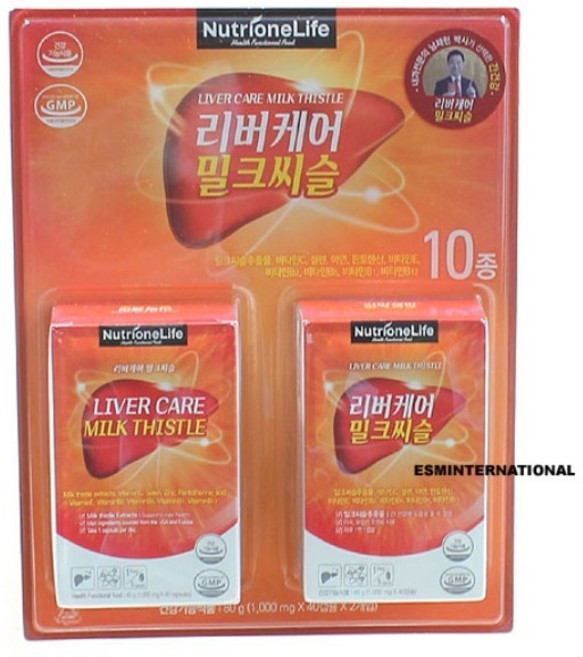 뉴트리원 리버케어 밀크씨슬, 80정, 1개