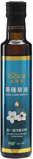 iSSana 愛善那 黑種草油, 1個, 250ml