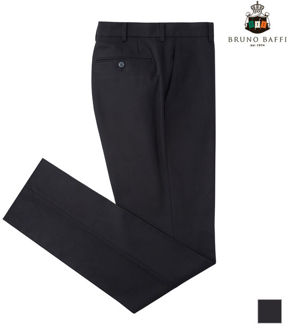 인디안 BRUNO BAFFI 블랙 시크 베이직 정장팬츠__MAEGBXS1221