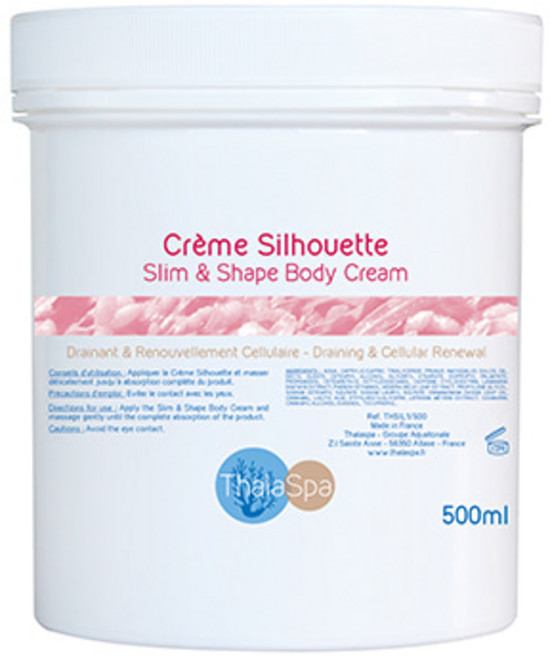 딸라스파 슬림 & 쉐이프 바디크림 500ml - 슬리밍 전용 크림, 1개