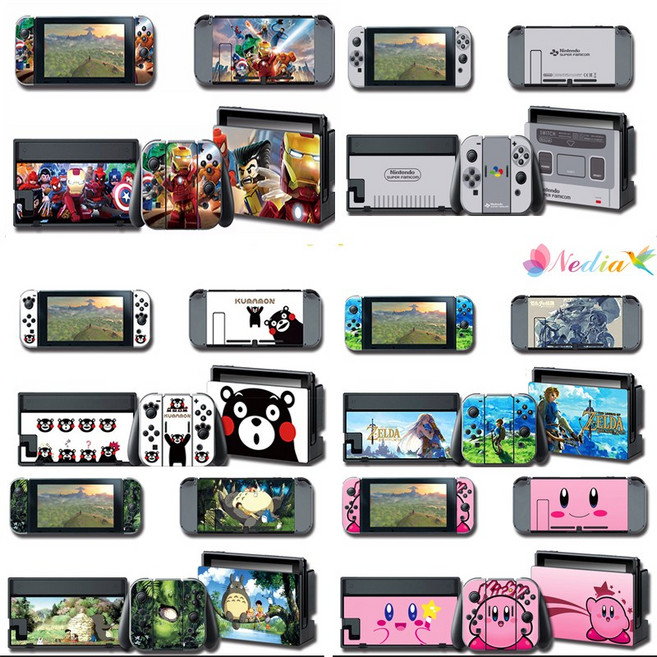 닌텐도 스위치 전신스킨 보호 스티커 오라클라시, MH AIROU, 1세트, free