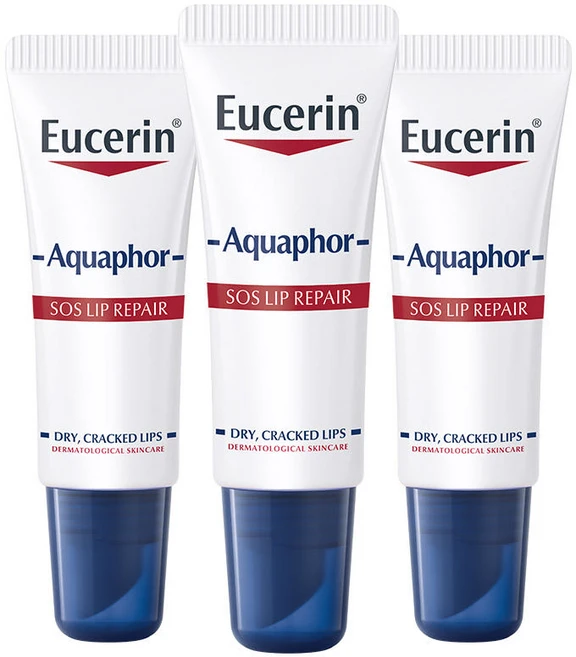 유세린 아쿠아퍼 립 리페어 10ml 3개 - 쿠팡