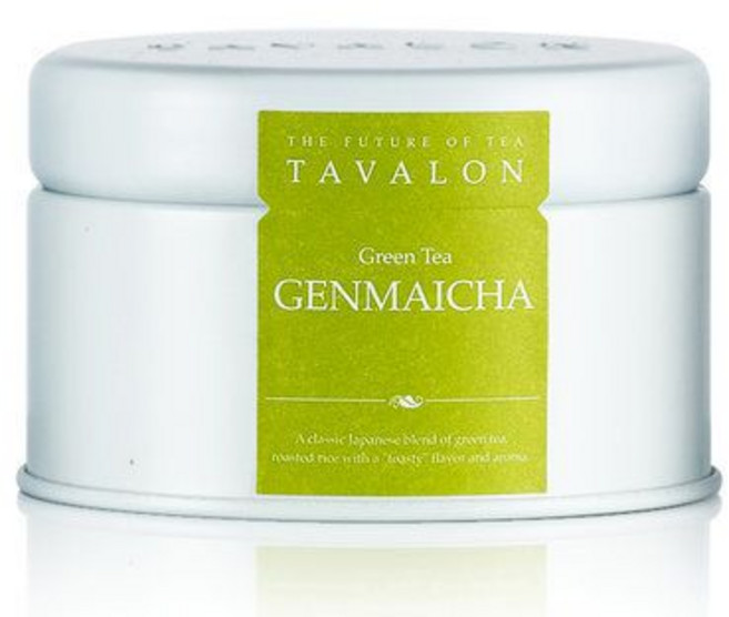 (타바론) 녹차_겐마이차 미디움 틴(56g) / 잎차, 1개
