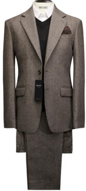 비시크 엘리튼 울 정장세트