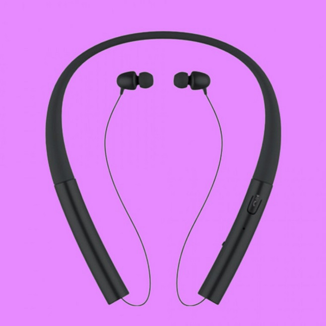 삼성 엘지 호환 넥밴드 목걸이형 블루투스 이어폰, G080그레이, [G080] 그레이, 상세페이지 참조