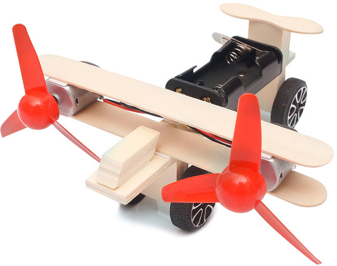 티처스 교과연계 과학키트 STEAM 양날개 풍력비행기 만들기 F-13A, 단품