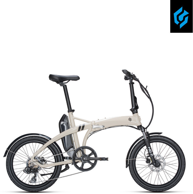 엘파마 스키드 FS 14Ah 웜그레이 접이식 전기자전거 LG셀 정품 배터리 미니벨로 PAS 완성차 본사직판 픽업센터 수령, 알루미늄