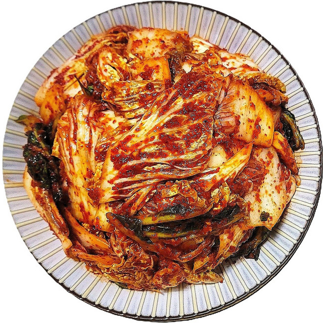 100% 모든재료 국내산 겉절이 배추 김치 당일제조, 1개, 1kg