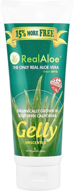 진짜 알로에 알로에 베라 젤리 무향 230ml (8oz) RAL-48004, 1개 - 쿠팡