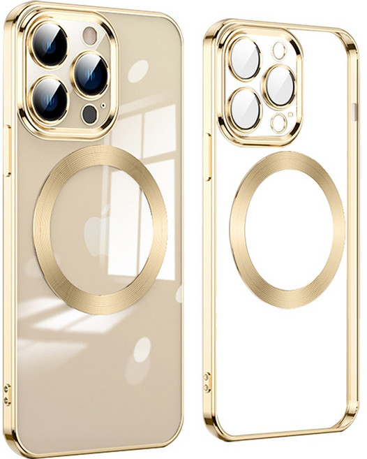 투명 아이폰16 pro 강화 맥세이프 마그네틱 변색방지 케이스