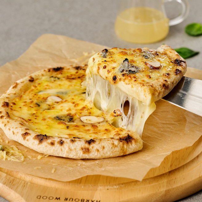 고르곤졸라 냉동피자 6인치 1인용 화덕피자 에어프라이어 5분 완성, 1개, 130g