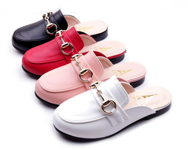 풋풋아동화 쁘띠 여아용 블로퍼 구두 아동뮬