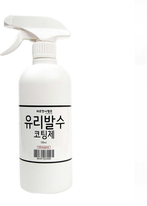초강력 유리 발수 코팅제 자동차 욕실 샤워부스 등 유리에 사용, 1개, 500ml
