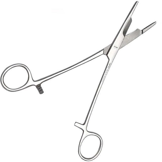 SHUFA 슈파 올슨 니들홀더 14~18cm (지침기+가위 편리한 복합기능 / Olsen Hegar Needleholder), 1개, 슈파 올슨 니들홀더 16cm