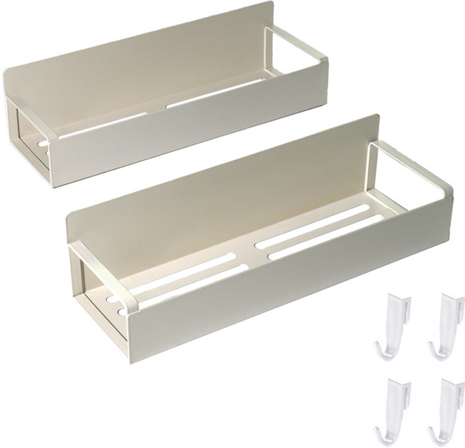 디포아 냉장고 자석선반 초강력 거치대, 2개, 아이보리