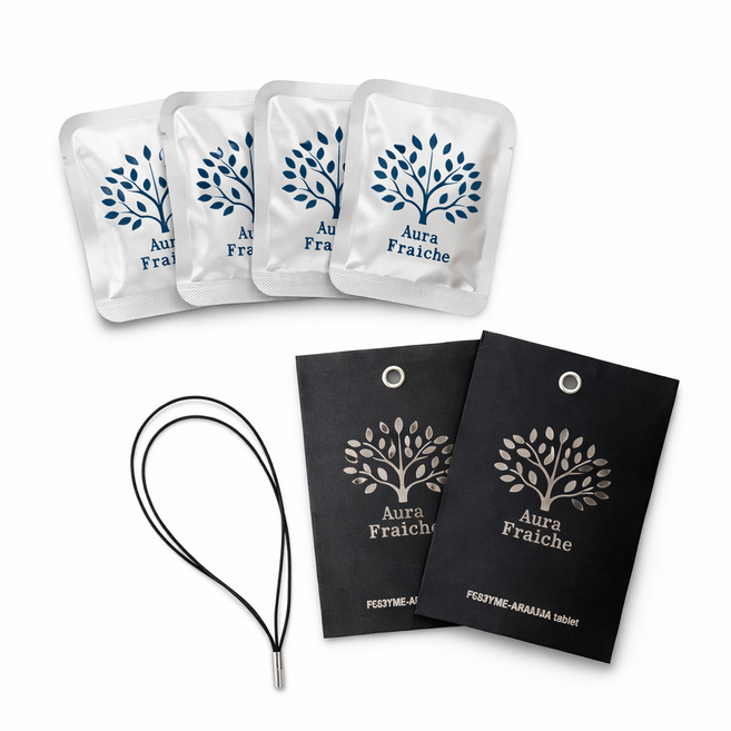 오라프레쉬 퍼퓸 에어 프레셔너 향기 도넛 2P, 그린 아로마, 2개