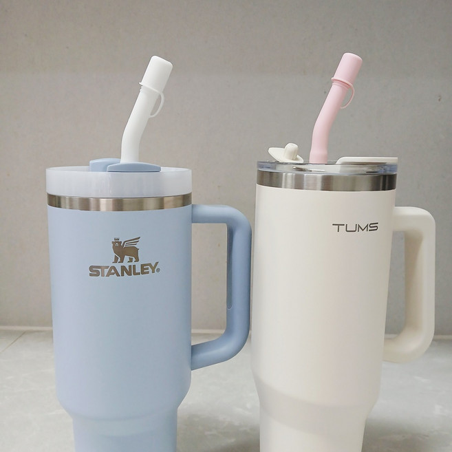 텀블러 실리콘 빨대 연장 캡, 빨대 연장 캡 3종, 1세트