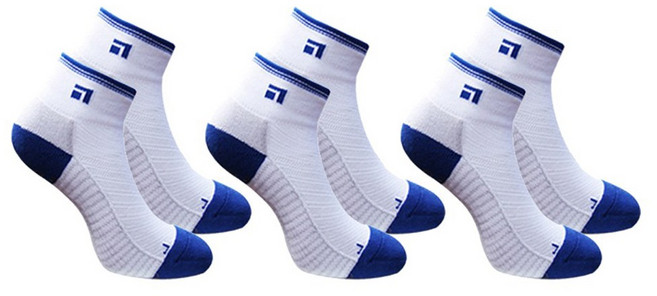 인콘트로 샷 이글 골프양말 특대남성용 2켤레, 파랑색, 3개