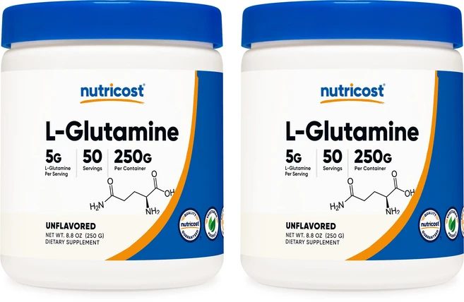 뉴트리코스트 L-글루타민 파우더 무맛 250g, 2개 - 쿠팡