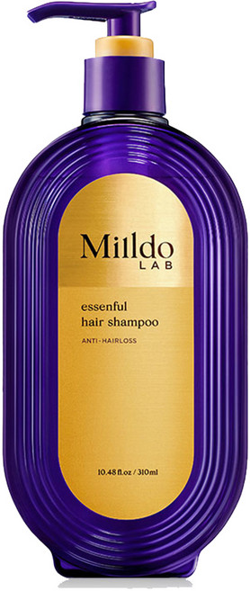 밀도랩 에센풀 헤어 샴푸 1개 물미역샴푸, 310ml