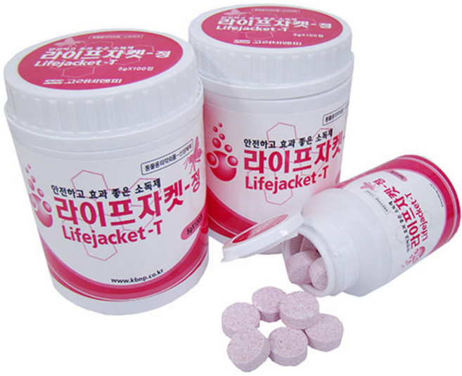 [고려비엔피] 양봉용 라이프자켓정 30정 꿀벌 양봉 전용 부저병 소독제, 1개