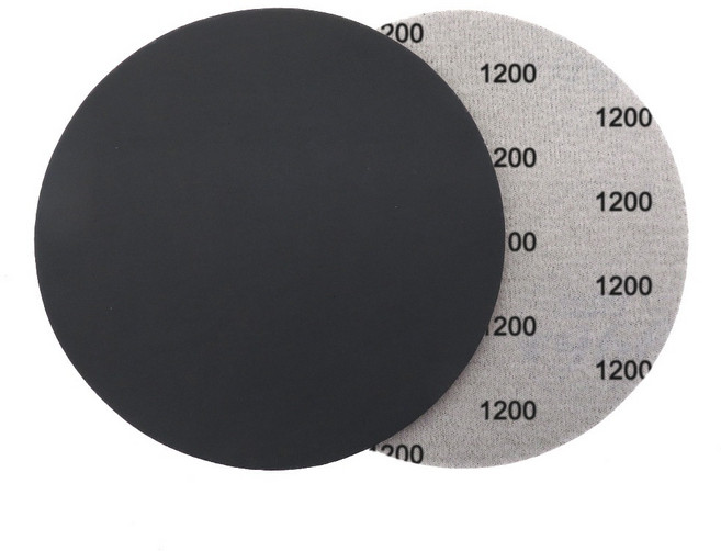 5寸125mm 圓盤砂紙 植絨背絨 乾濕兩用 圓砂紙 打磨拋光研磨片, 1個, 1200