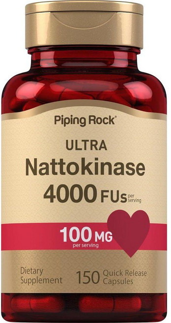 파이핑락 나토키나제 울트라 4000FUS 100mg Nattokinase 캡슐 150정, 1개