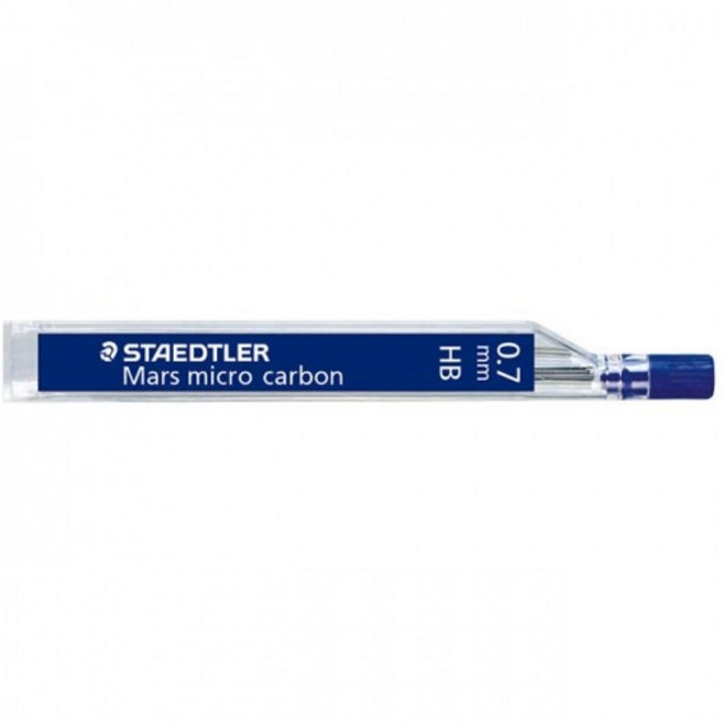 STAEDTLER 施德樓 Mars micro carbon 自動鉛筆芯 0.7mm HB, 1個, HB(MS25007-HB)