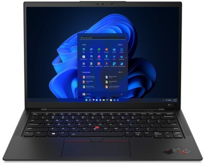 레노버 2022 씽크패드 X1 카본 Gen 10 14 코어i7 인텔 12세대, 블랙, 512GB, 16GB, WIN11 Pro, 21CBS00800