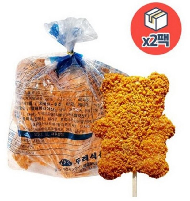 1+1치킨꼬지 문방구 돈까스 (100gx10개입)1kg, 1kg, 2개