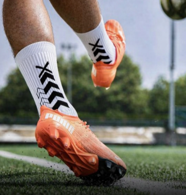 인피니티 축구양말 논슬립 사커엑스 풋살 축구 양말 하프 삭스, 1개, 화이트