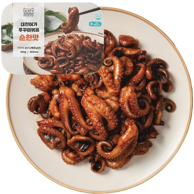 대천어가 쭈꾸미볶음 순한맛, 500g, 1개