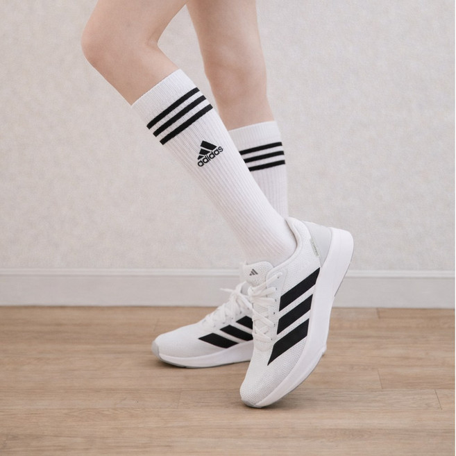 아디다스 우먼스 듀라모 RC2 여성 런닝화 화이트 JR3236