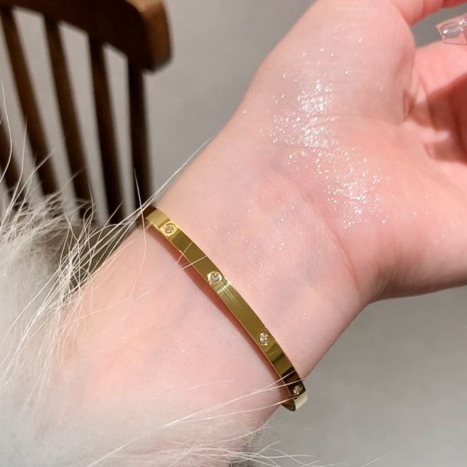 BRM 바로문 13종 큐빅 여성 팔찌 데일리 체인 뱅글 하트 포인트 골드 실버 감성 악세사리