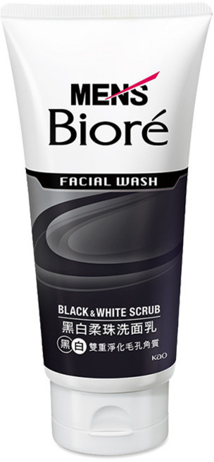Biore 蜜妮 男性專用 沁涼淨油洗面乳 100g, 1條