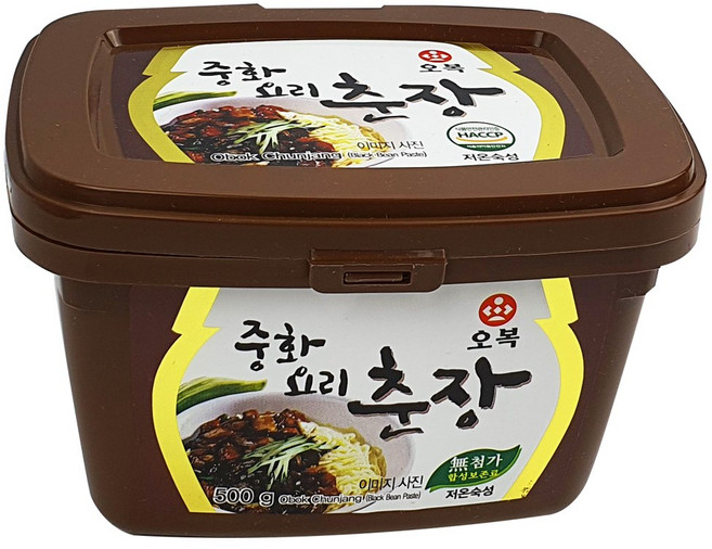 [오복] 중화요리 춘장 500g 용기, 2개