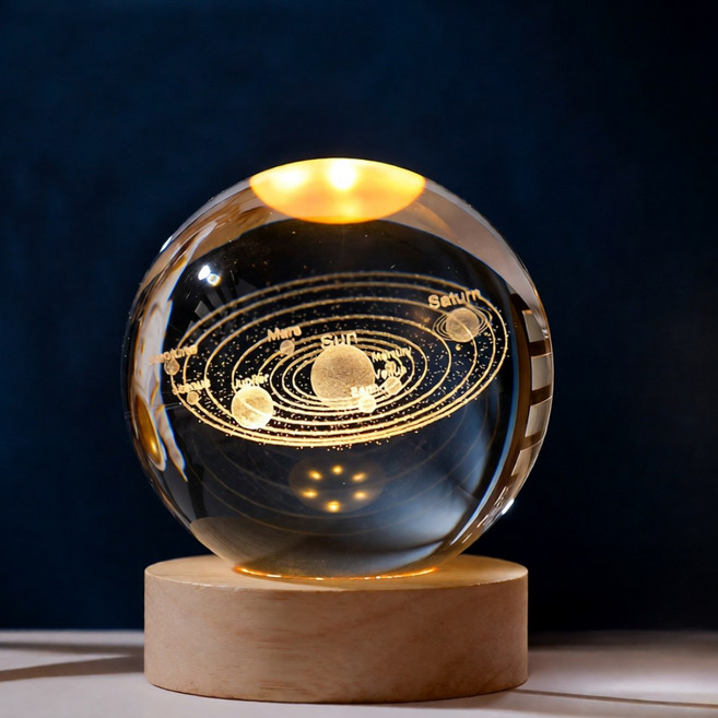 그렌든 한뼘 우주 LED 크리스탈 수유 무드등, 4.운명의 태양계