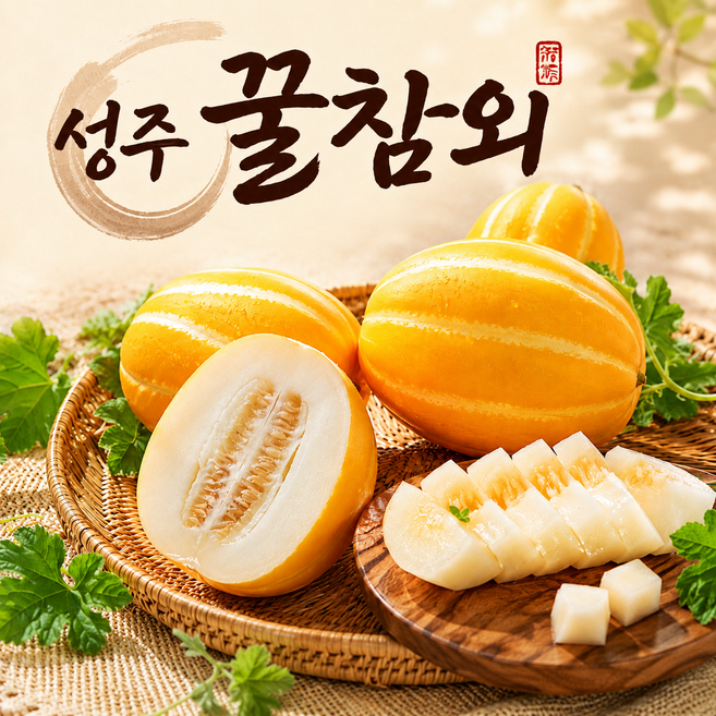 산애들 당도선별 성주참외 꿀 참외 가정용, 1박스, 로얄과 2kg