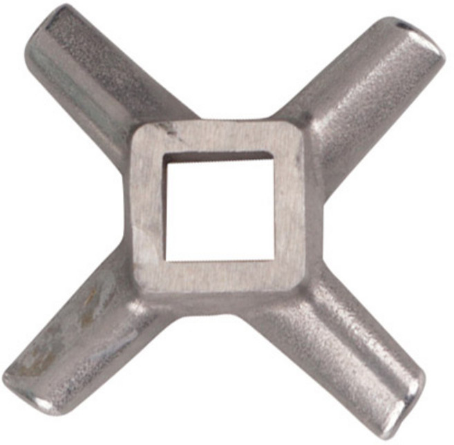 신도 민찌날 (바람개비 십자날 옵션 1개) 민서기 정육칼날, 실버