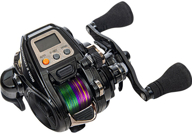 바낙스 카이젠Z 100BL 소형전동릴 초경량 한치 갈치 텐야 텐빈 대구라바 갑오징어, 블랙, 좌핸들